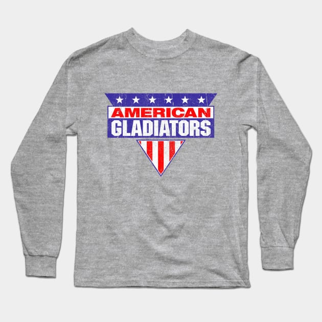 American Gladiators Long Sleeve T-Shirt by familiaritees